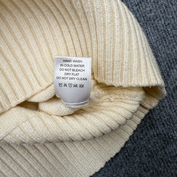 Taylor Swift Knit Varsity Sweater Collegiate Red Era Ivory Maroon Womens S/M - Picture 9 of 12